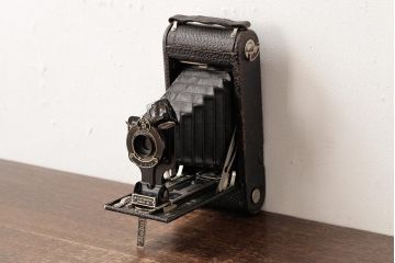 アンティーク雑貨　Kodak(コダック) NO.1-A　アメリカアンティーク　クラシックカメラ(蛇腹カメラ)(R-038102)