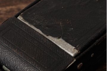 アンティーク雑貨　APM(APEM)　イギリスアンティークのクラシックカメラ(蛇腹カメラ)(R-038103)