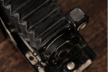 アンティーク雑貨　NO.1 Pocket kodak(ナンバーワン ポケット コダック)　カナダ製　クラシックカメラ(蛇腹カメラ)(R-038104)