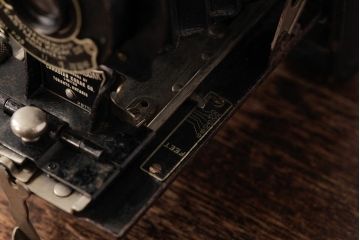 アンティーク雑貨　NO.1 Pocket kodak(ナンバーワン ポケット コダック)　カナダ製　クラシックカメラ(蛇腹カメラ)(R-038104)