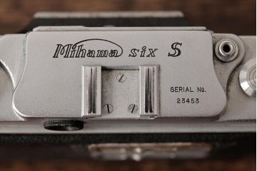 ビンテージ雑貨　Mihama(ミハマ)　Six S(シックスエス)　ヴィンテージカメラ(蛇腹カメラ)(R-038108)