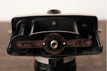 ビンテージ雑貨　FUJI　FUJIPET(フジペット)　革ケース付き　ヴィンテージカメラ　グレー(R-038109)