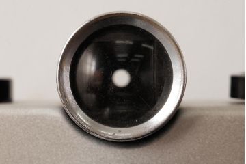 ビンテージ雑貨　FUJI　FUJIPET(フジペット)　革ケース付き　ヴィンテージカメラ　グレー(R-038109)