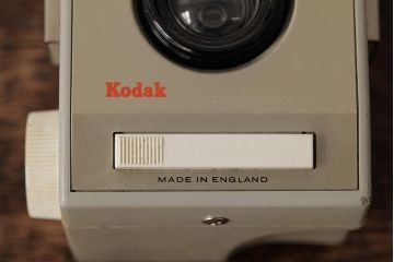ビンテージ雑貨　Kodak(コダック)　BROWNIE VECTA(ブロウニー・ヴェクタ)　イギリスヴィンテージ　カメラ(R-038113)