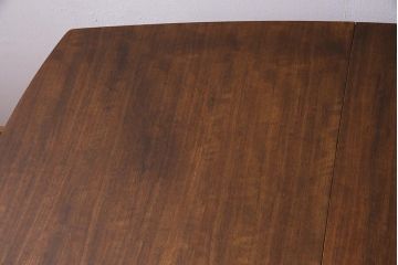 北欧ヴィンテージ　ビンテージ家具　スタイリッシュな佇まいのバタフライテーブル(エクステンションテーブル)(R-038121)