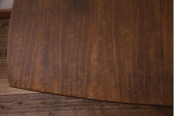 北欧ヴィンテージ　ビンテージ家具　スタイリッシュな佇まいのバタフライテーブル(エクステンションテーブル)(R-038121)
