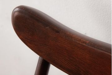 ヴィンテージ家具　イギリスビンテージ　ERCOL(アーコール)　ゴールドスミス　落ち着いた色味のチェア (ダイニングチェア、椅子)(R-038126)