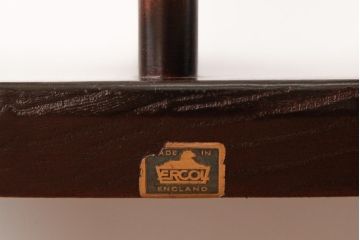 ヴィンテージ家具　イギリスビンテージ　ERCOL(アーコール)　ゴールドスミス　落ち着いた色味のチェア (ダイニングチェア、椅子)(R-038126)