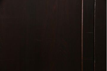 アンティーク建具　幅広サイズで存在感抜群の格子帯戸2枚セット(建具、引き戸)(R-038137)