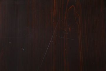 アンティーク建具　幅広サイズで存在感抜群の格子帯戸2枚セット(建具、引き戸)(R-038137)