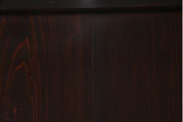 アンティーク建具　幅広サイズで存在感抜群の格子帯戸2枚セット(建具、引き戸)(R-038137)