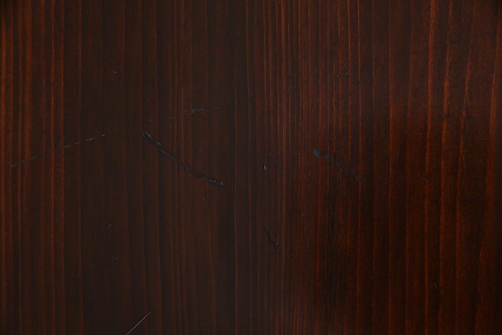 アンティーク建具　幅広サイズで存在感抜群の格子帯戸2枚セット(建具、引き戸)(R-038137)