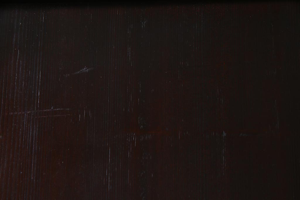 アンティーク建具　和製アンティーク　まっすぐな木目が美しい明治大正期の板戸(引き戸、建具)2枚セット(R-038138)