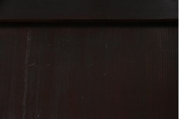 アンティーク建具　和製アンティーク　まっすぐな木目が美しい明治大正期の板戸(引き戸、建具)2枚セット(R-038138)