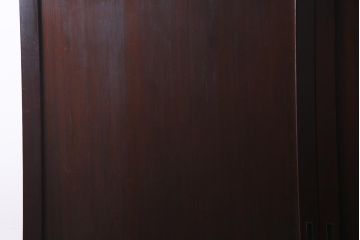 アンティーク建具　和製アンティーク　まっすぐな木目が美しい明治大正期の板戸(引き戸、建具)2枚セット(R-038138)