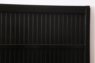 アンティーク建具　和製アンティーク　和の風情あふれる平格子戸2枚セット(引き戸、建具)(R-038139)