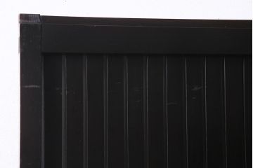 アンティーク建具　和製アンティーク　和の風情あふれる平格子戸2枚セット(引き戸、建具)(R-038139)