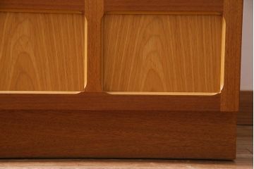 ヴィンテージ家具　北欧ビンテージ　Parker Knoll(パーカー・ノール)　レア!北欧スタイルのレコードプレーヤーキャビネット(オーディオキャビネット)(R-038147)