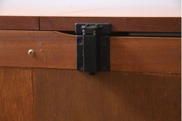 ヴィンテージ家具　北欧ビンテージ　Parker Knoll(パーカー・ノール)　レア!北欧スタイルのレコードプレーヤーキャビネット(オーディオキャビネット)(R-038147)