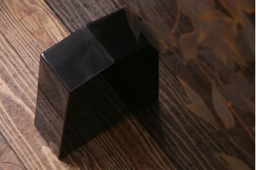 中古　民芸家具　輪島塗沈金　幸一作　和の風情たっぷりのつい立て(衝立)(R-038148)