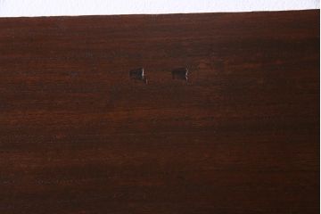 和製アンティーク　明治大正期　総ケヤキ材　重厚かつ上品な佇まいの松本蔵戸(建具、引き戸、玄関戸)(R-038156)