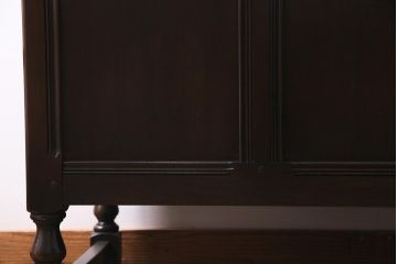 ヴィンテージ家具　イギリスビンテージ　ERCOL(アーコール)　Old Colonial(オールドコロニアル)　両袖デスク(両袖机、在宅ワーク、在宅用ライティングデスク、ワークデスク)(R-038159)