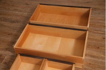 ビンテージ家具　松本民芸家具　#33A型　コンパクトなライティングビューロー(机、在宅ワーク、在宅用デスク)(定価約29万円)(R-038160)