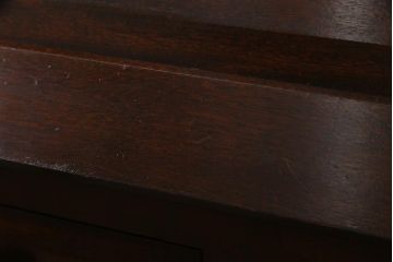 ビンテージ家具　松本民芸家具　#33A型　コンパクトなライティングビューロー(机、在宅ワーク、在宅用デスク)(定価約29万円)(R-038160)