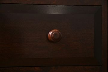 ビンテージ家具　松本民芸家具　#33A型　コンパクトなライティングビューロー(机、在宅ワーク、在宅用デスク)(定価約29万円)(R-038160)