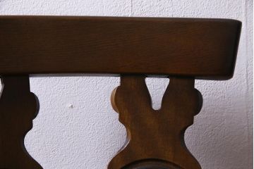 ヴィンテージ家具　イギリスビンテージ　ERCOL(アーコール)　素朴で愛らしいシスルバックチェア(ダイニングチェア、椅子)(R-038179)