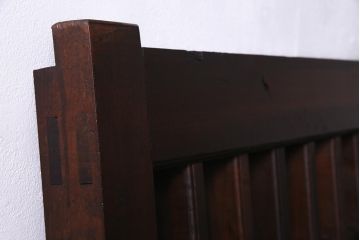 アンティーク建具　明治大正期　亀甲金網　細かなマス目が目を惹く珍しいサイズの格子蔵戸(きつね格子、狐格子、建具、引き戸、玄関戸)(R-038187)