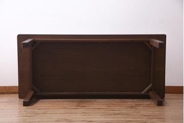 和製ビンテージ　レトロ家具　シンプルなデザインが魅力のローテーブル(R-038190)