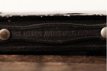 アンティーク雑貨　Kodak(イーストマンコダック)　NO.2 BROWNIE(ブローニー)　クラシックカメラ(蛇腹カメラ)(R-038192)