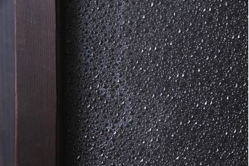 アンティーク建具　和製アンティーク　大判のダイヤガラスが魅力のガラス戸1枚(R-038199)