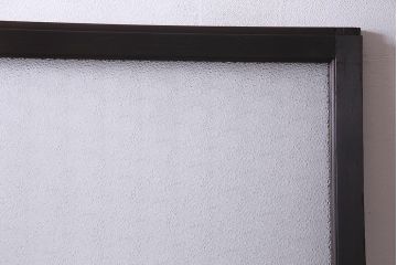 アンティーク建具　和製アンティーク　大判のダイヤガラスが魅力のガラス戸1枚(R-038199)