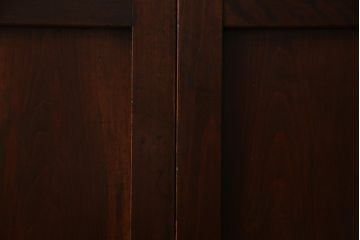 アンティーク建具　和製アンティーク　すりガラス入り　凛とした雰囲気が魅力的な格子帯戸4枚セット(板戸、引き戸、建具)(R-038200)