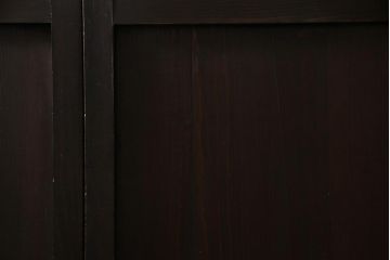 アンティーク建具　和製アンティーク　漆塗り　上質な和の空間を演出する格子帯戸4枚セット(引き戸、建具)(R-038203)
