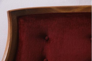 中古　DREXEL HERITAGE(ドレクセルヘリテイジ)　Upholstery(アップホルスタリー)　クラシカルな雰囲気漂うローバックチェア(1人掛けソファ、アームソファ)(定価約45万円)(R-038215)