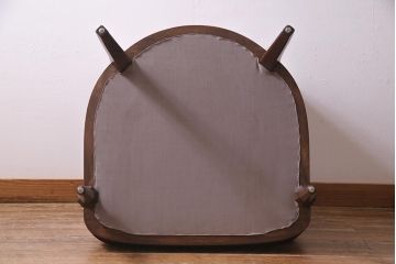 中古　DREXEL HERITAGE(ドレクセルヘリテイジ)　Upholstery(アップホルスタリー)　クラシカルな雰囲気漂うローバックチェア(1人掛けソファ、アームソファ)(定価約45万円)(R-038215)