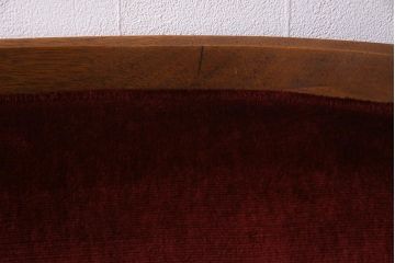 中古　DREXEL HERITAGE(ドレクセルヘリテイジ)　Upholstery(アップホルスタリー)　クラシカルな雰囲気漂うローバックチェア(1人掛けソファ、アームソファ)(定価約45万円)(R-038217)