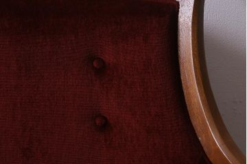中古　DREXEL HERITAGE(ドレクセルヘリテイジ)　Upholstery(アップホルスタリー)　クラシカルな雰囲気漂うローバックチェア(1人掛けソファ、アームソファ)(定価約45万円)(R-038217)