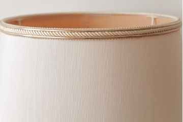 アンティーク雑貨　フランスアンティーク　ブルーのガラスが美しいテーブルランプ(卓上ランプ、スタンドライト)(R-038223)