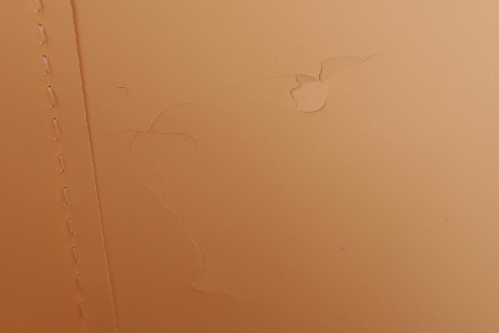 アンティーク雑貨　フランスアンティーク　ブルーのガラスが美しいテーブルランプ(卓上ランプ、スタンドライト)(R-038223)