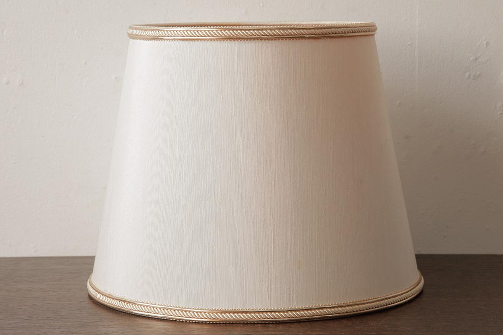 アンティーク雑貨　フランスアンティーク　ブルーのガラスが美しいテーブルランプ(卓上ランプ、スタンドライト)(R-038223)