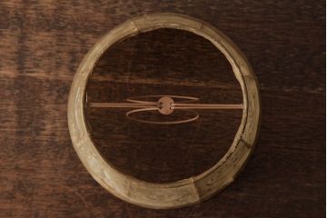アンティーク照明　フランスアンティーク　真鍮製　上品なデザインのテーブルランプ(スタンドライト、卓上照明)(R-038224)