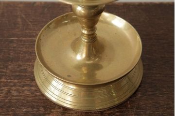 アンティーク照明　フランス　氷柱のような意匠が美しいガラスシェードのテーブルランプ(卓上ランプ、スタンドライト)(R-038230)