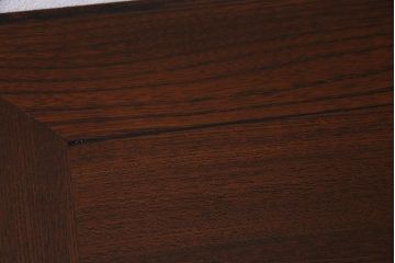 アンティーク家具　和製アンティーク　総ケヤキ材　レトロな雰囲気漂う両袖デスク(R-038235)