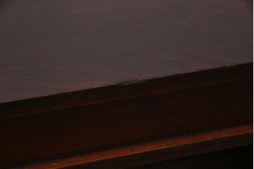 アンティーク家具　大正期　レトロな雰囲気漂う落ち着いた色味の文机(ローテーブル、座卓)(R-038248)