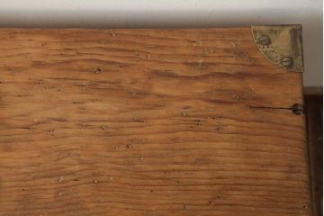 アンティーク家具　フランスアンティーク　パイン材　ブランケットボックスをリメイク!　木の風合いが味わい深いセンターテーブル(ローテーブル)(R-038253)