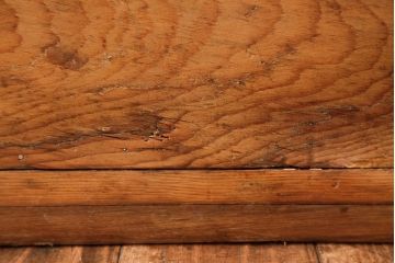 アンティーク家具　フランスアンティーク　パイン材　ブランケットボックスをリメイク!　木の風合いが味わい深いセンターテーブル(ローテーブル)(R-038253)
